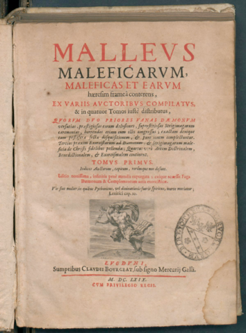 Publicación de Malleus Malleficarum