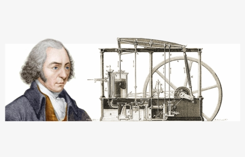 $ Máquina de Vapor. Inglaterra. James Watt