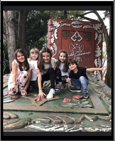 No Beto Carrero com minhas irmãs e amigas