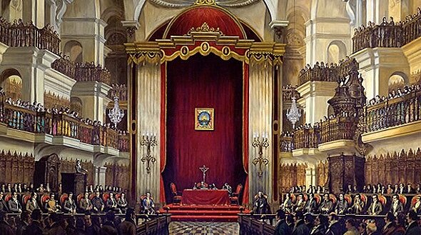 Don José de San Martín deja el poder