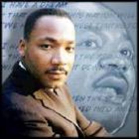 Martin L. King Jr. was born.