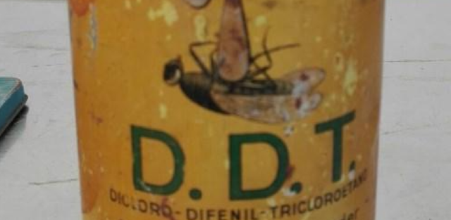 Presencia de DDT en leche de mujeres lactantes.