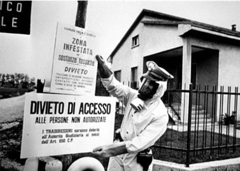 Fuga de dioxinas en Seveso. Italia,