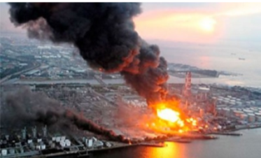 Accidente en la central nuclear de Fukushima. Japón.