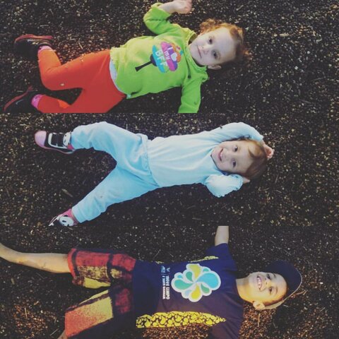 Somos um lindo trio!