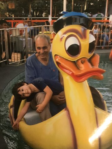 Parque Guanabara com vovô Aloisio..