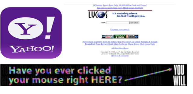 AT&T, Yahoo y Lycos.