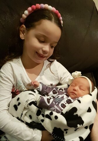 Ganhei uma irmãzinha