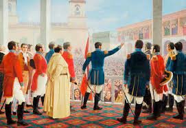 La proclamación del Perú de manera formal