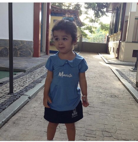 Na escola pela primeira vez