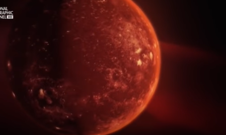 La colisión del planeta Theia