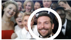 #oscarselfie.