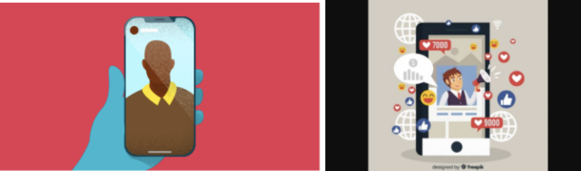 Videos e influencers.