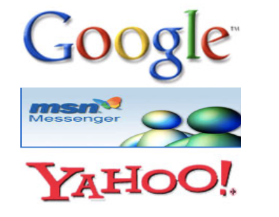 Txtbomb, Google, Yahoo y MSN.