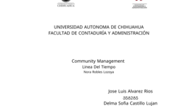 Timeline: Linea del Tiempo Acontecimientos Jose Luis Alvarez Rios , Delma Sofia Castillo Lujan