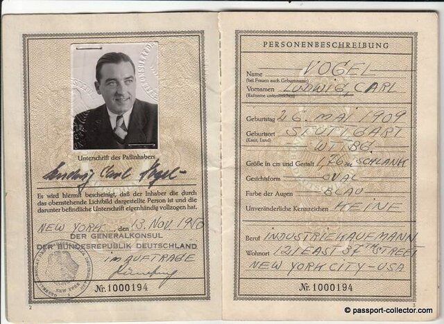 PASAPORTES INTERNACIONALES