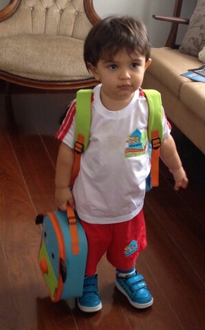 Em 2016 entrei para a escola Casa da Gente