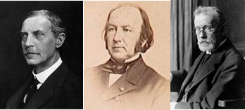 Claude Bernard, (biólogo, medico y fisiólogo) paul ehrlich (médico, farmacólogo)  y john langley (fisiólogo) 1813-1878