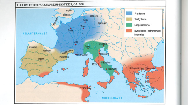 europa efter folkevandringstiden