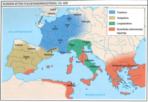 Europa efter folkevandringer