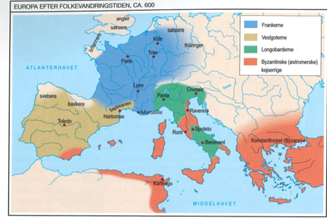 Europa efter folkevandringer