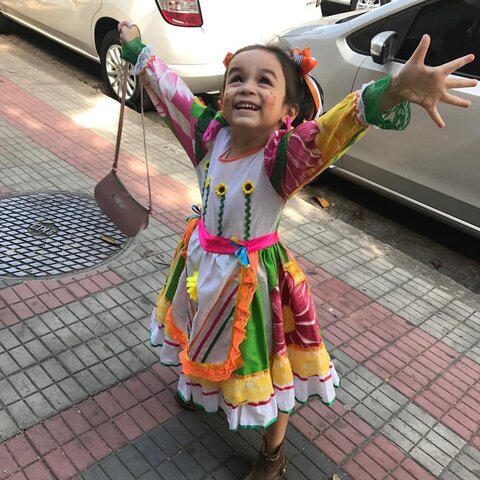 Festa junina no Marista