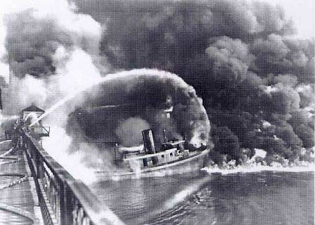 Incendio Del Río Cuyahoga