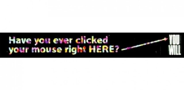 Primer Banner de Publicidad WEB