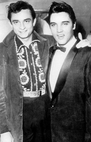 Elvis Presley and Johnny Cash rocked thier way through the fifties