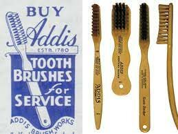 First Mass Produced Toothbrush