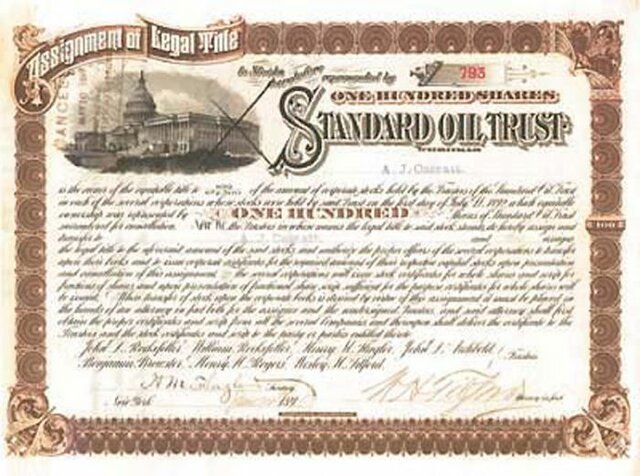The Organization of Standard Oil Trust