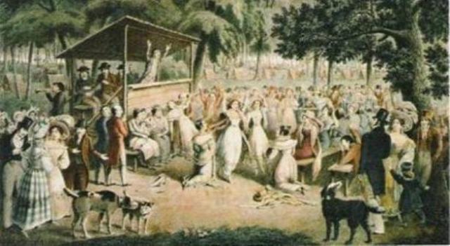 Second Great Awakening Sparks Fuse Between North/South