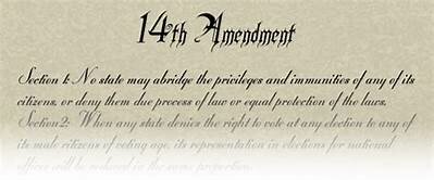 The 14th Amendment is ratified