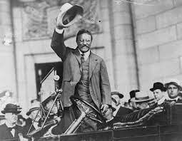 Theodore Roosevelt becomes president