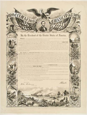 The Emancipation Proclamation