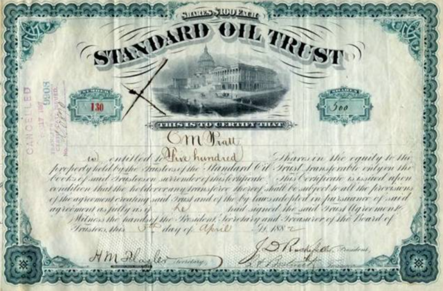 The Organization of Standard Oil Trust