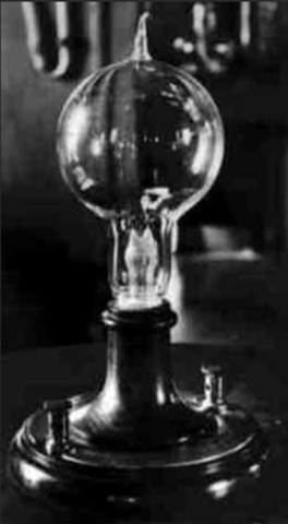 The invention of the electric light, telephone, and airplane