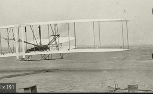 The invention of the airplane