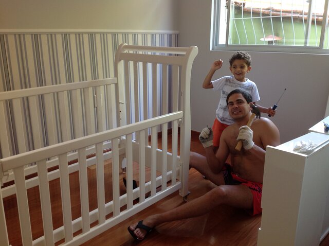 Preparando meu quarto…