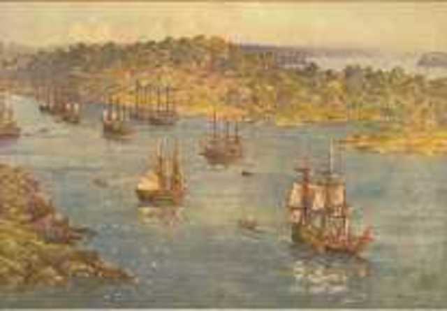 First Fleet arrives in Botany Bay