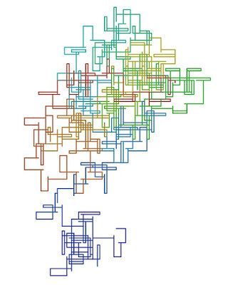 Arte matematizado