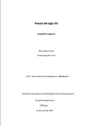 PRESENTACIÓN DEL INFORME