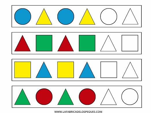 Patrón sencillo, continuar con representaciones gráficas.