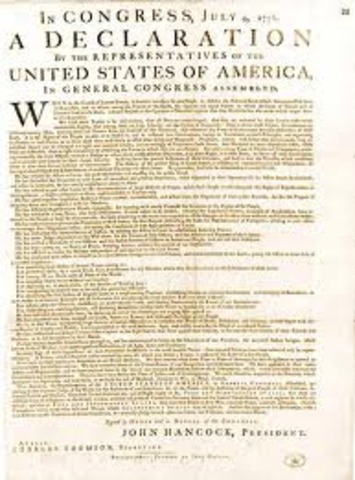 declaracion de independencia de america