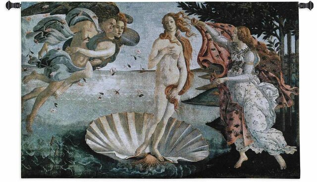 Pintura ¨El nacimiento de venus¨