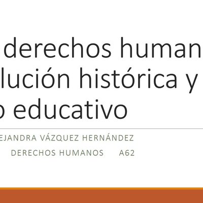 Timeline: Los derechos humanos: evolución histórica y reto educativo