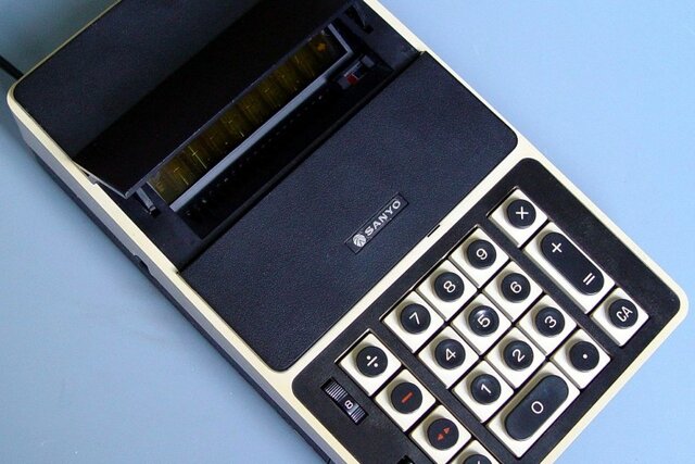 Calculadoras portátiles.