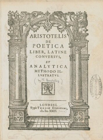 Poética- Aristóteles