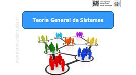 Timeline: Evolución de la teoría general de sistemas (TGS)