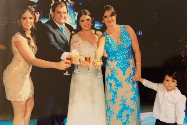 aniversário de 15 anos da Dani